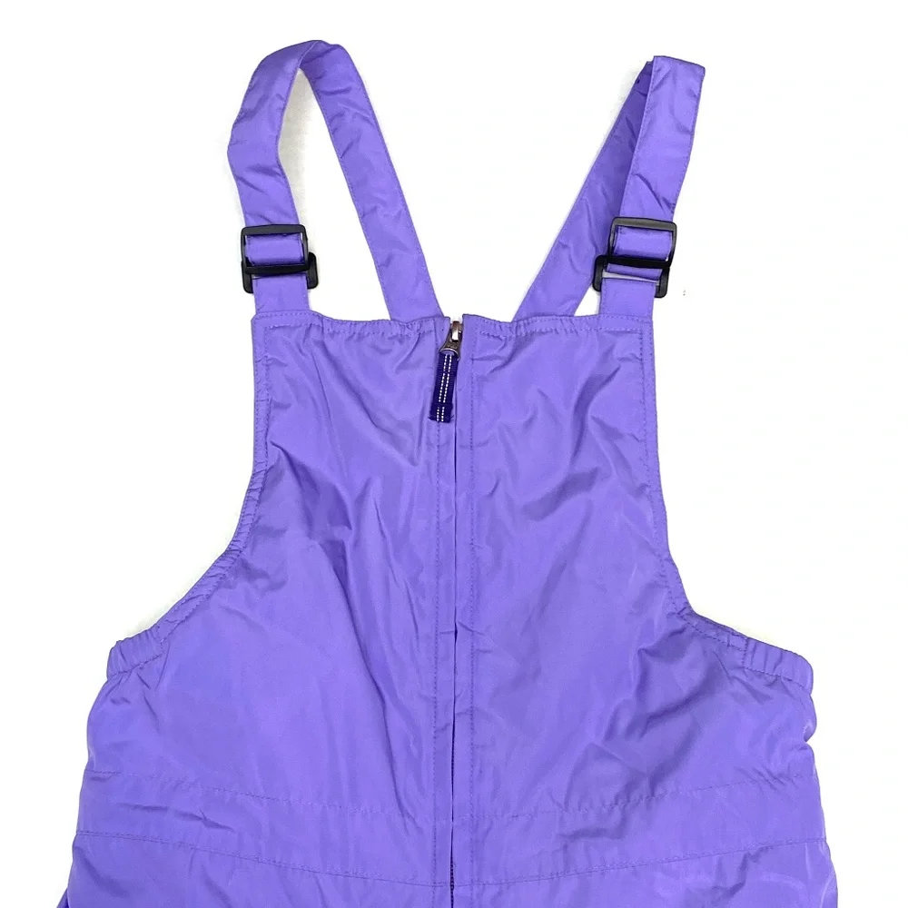 Lands End Youth Girls Winter Jacket & Snow Bib Bundle